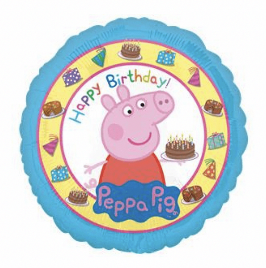 Large Foil Balloon Peppa Pig (Peppa Pig) - 43 cm