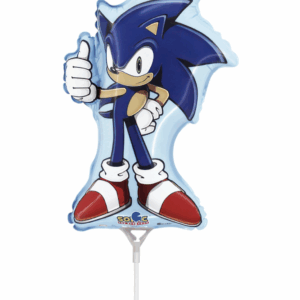 Sonic the Hedgehog Foil Balloon - 35 cm (14 inches) with Stick