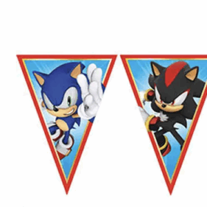Sonic the Hedgehog Party Flags - 9-Pack