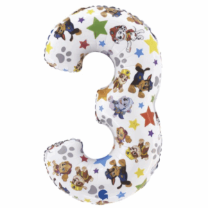 Balloon - Number 3 /foil/ - 66 cm Paw Patrol