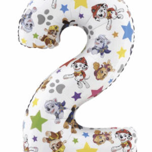 Balloon - Number 2 /foil/ - 66 cm Paw Patrol