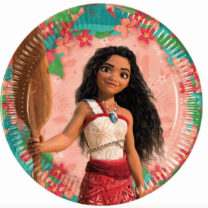 Moana Party Plates – Set of 8, 9-inch Disposable Plates