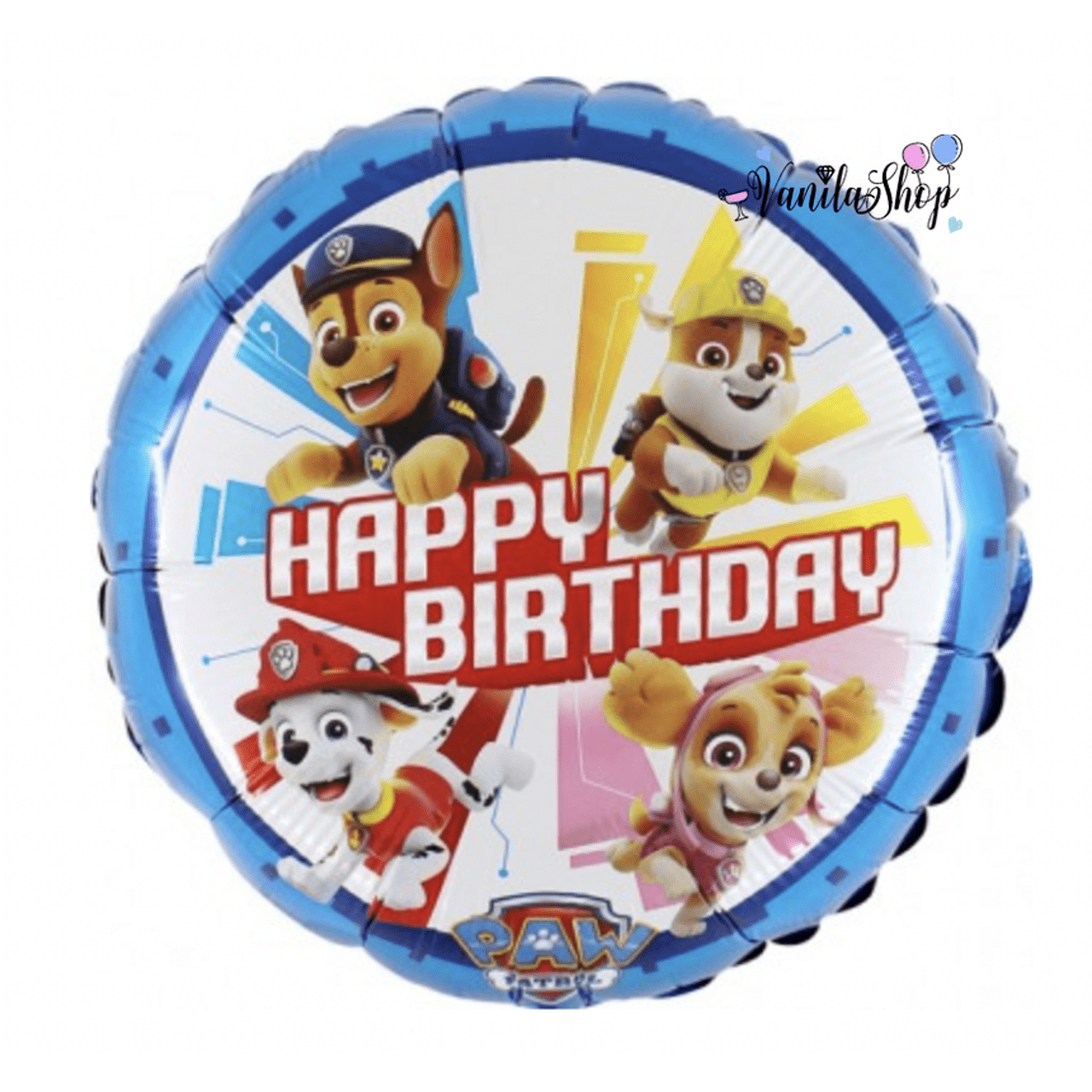 Paw Patrol balloon - foil 45 cm