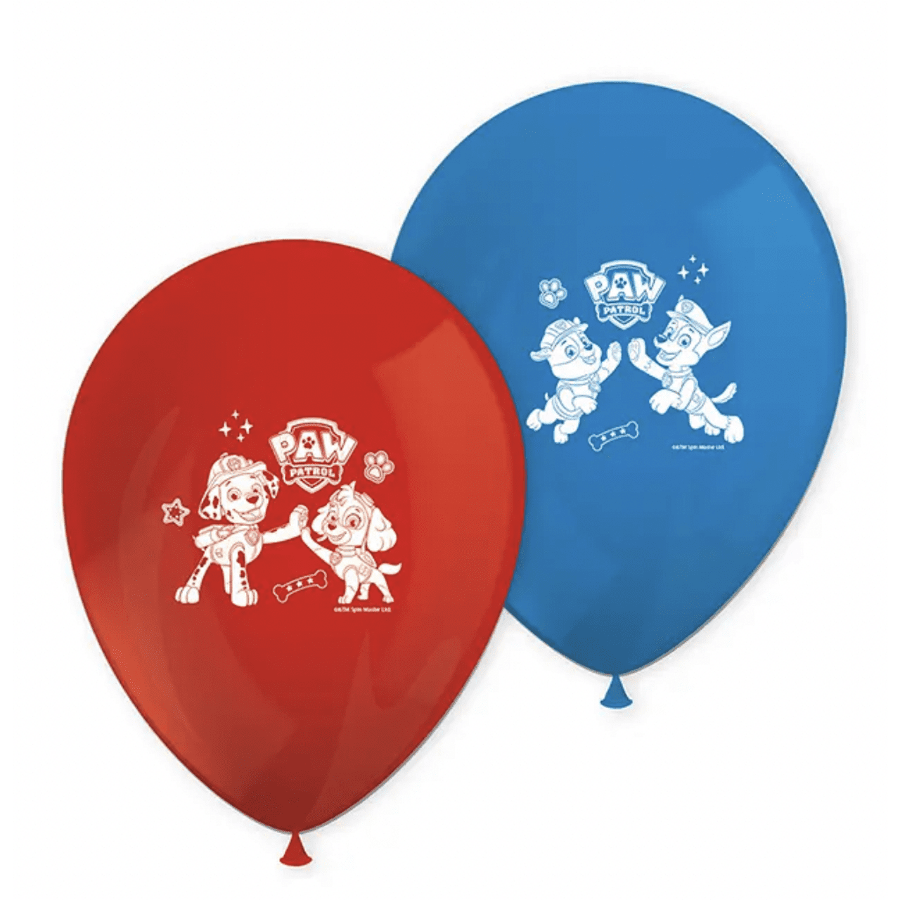 Paw Patrol latex balloons - 8 pieces