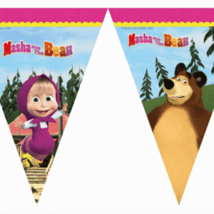 Masha and the Bear Banner – 2.3 meters (bunting flags)