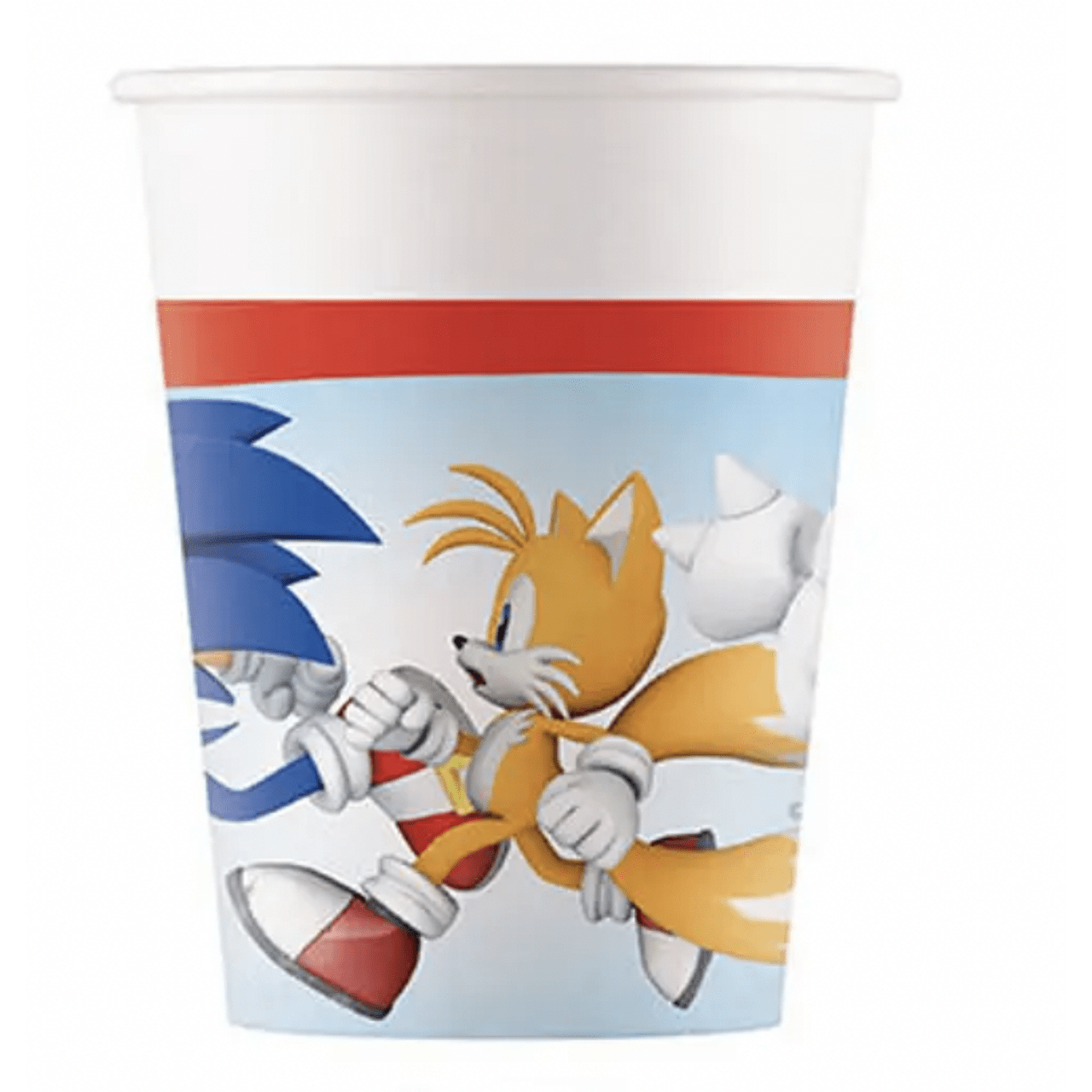 Sonic the Hedgehog Party Cups - 8-Pack (200 ml)