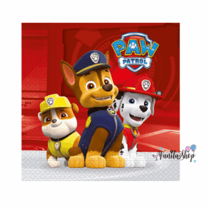 Party napkins Paw Patrol - Ready for Action | 33x33 cm | 20 pieces