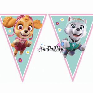 Party flags Paw Patrol - Paw Patrol - Skye & Everest - Skye - 2.3 meters