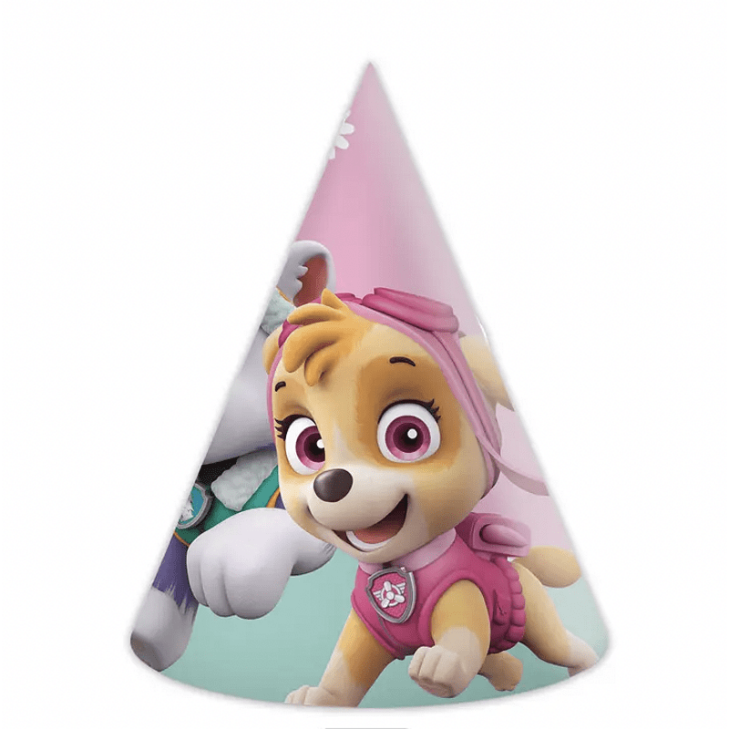 Party hats Paw Patrol (Paw Patrol) Skye - SKYE - 6 pieces